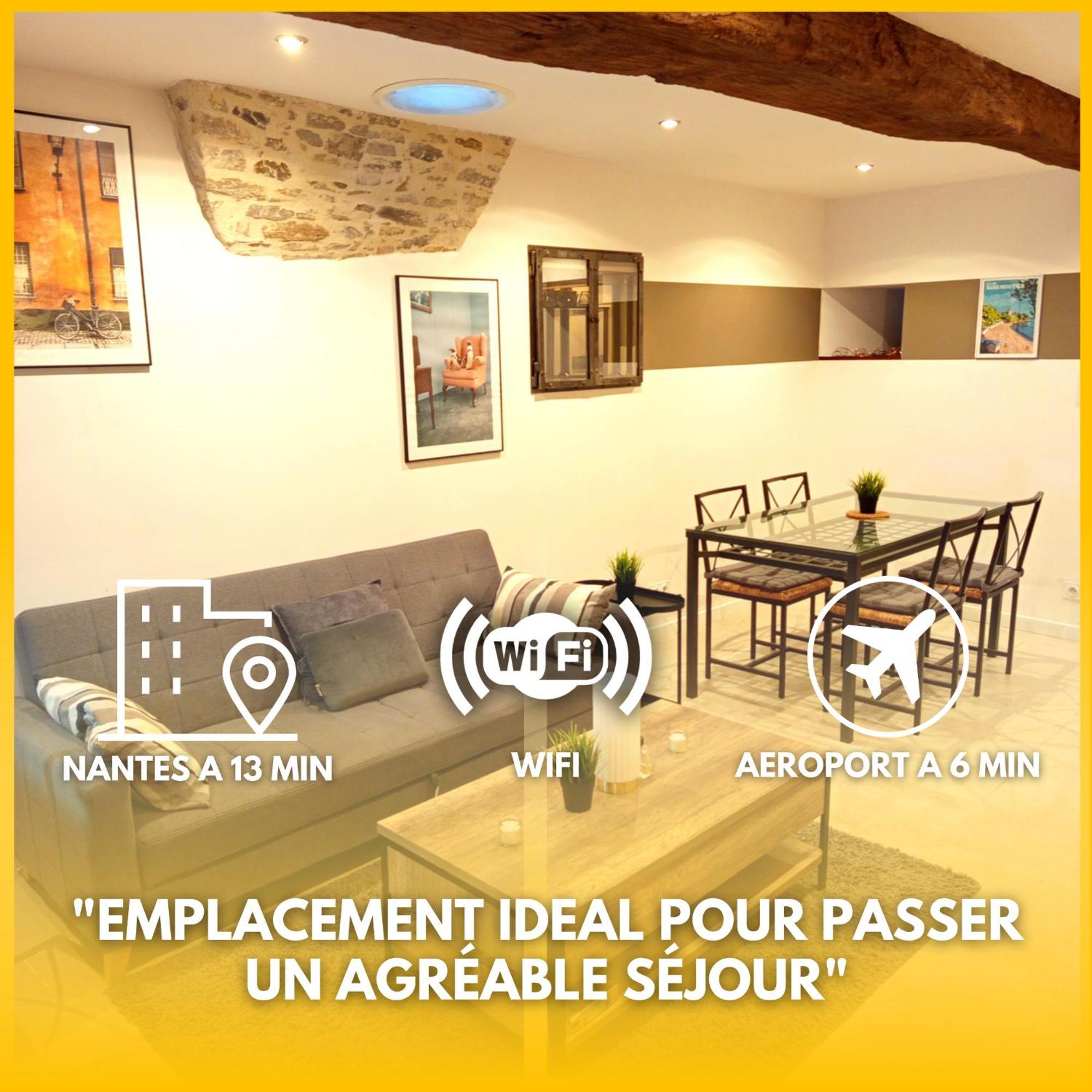 Escale - Maison - Nantes Aeroport Bouguenais Bagian luar foto
